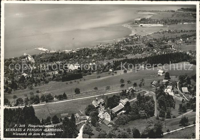 Wienacht-Tobel Fliegeraufnahme Kurhaus Pension Landegg