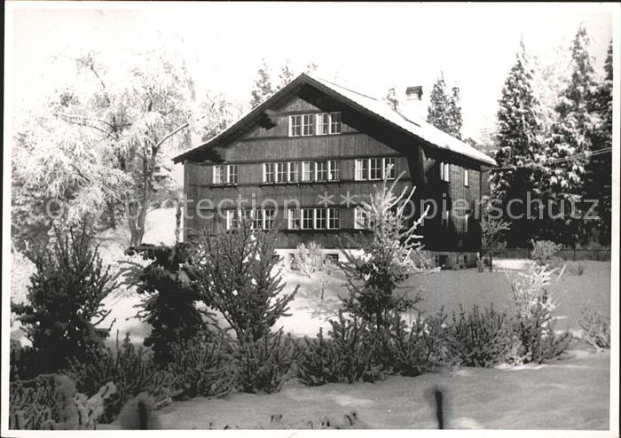 Herisau AR Haus im Schnee