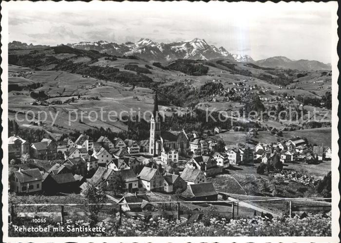 Rehetobel mit Saentisgruppe