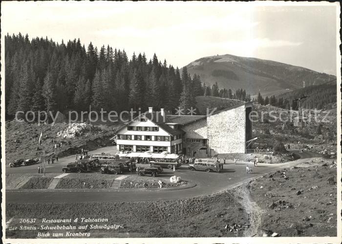 Saentis AR Schwebebahn Talstation Buffet Schwaegalp