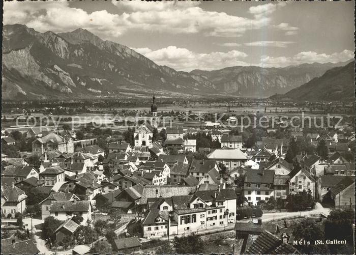 Mels Fliegeraufnahme