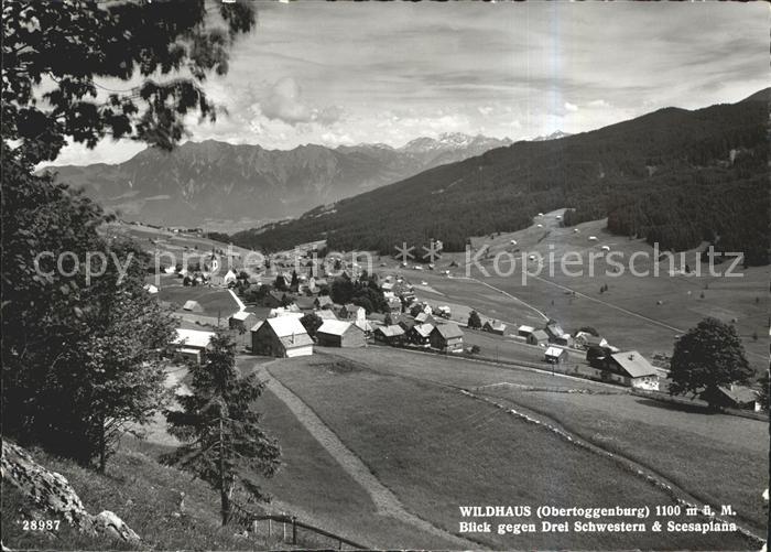 Wildhaus SG Drei Schwestern Scesaplana