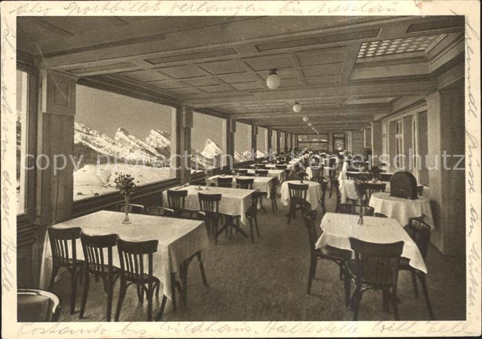 Wildhaus SG Hotel Acker Terrasse Kurfirsten