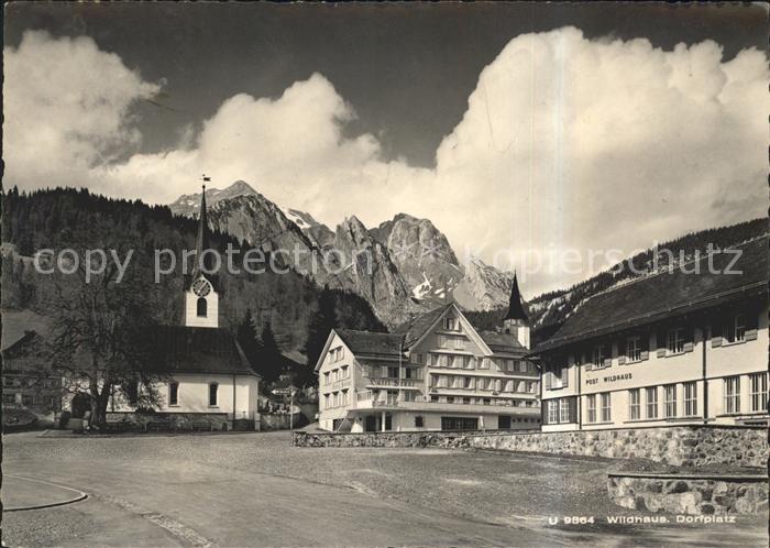 Wildhaus SG Dorfplatz