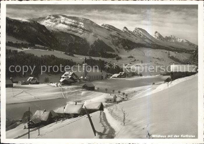 Wildhaus SG mit Kurfirsten