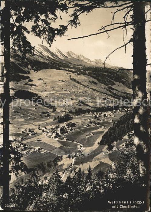 Wildhaus SG Mit Churfirsten
