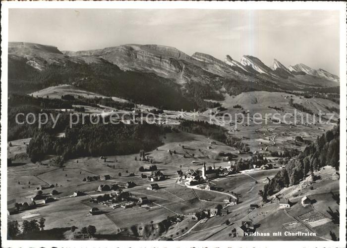 Wildhaus SG Mit Churfirsten