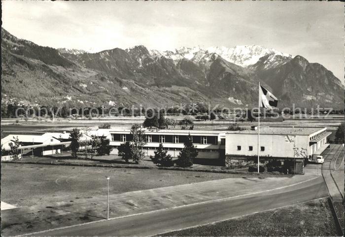 Buchs SG Anlage Birkenau mit Falknis