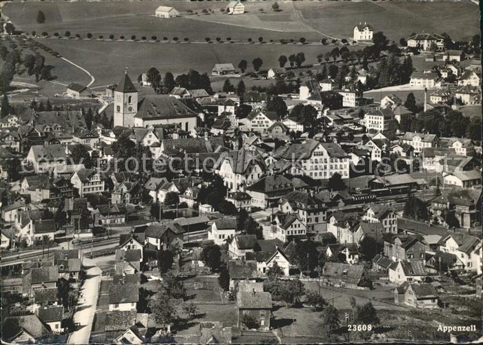 Appenzell IR Fliegeraufnahme