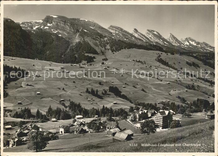 Wildhaus SG Lisighaus Churfirsten