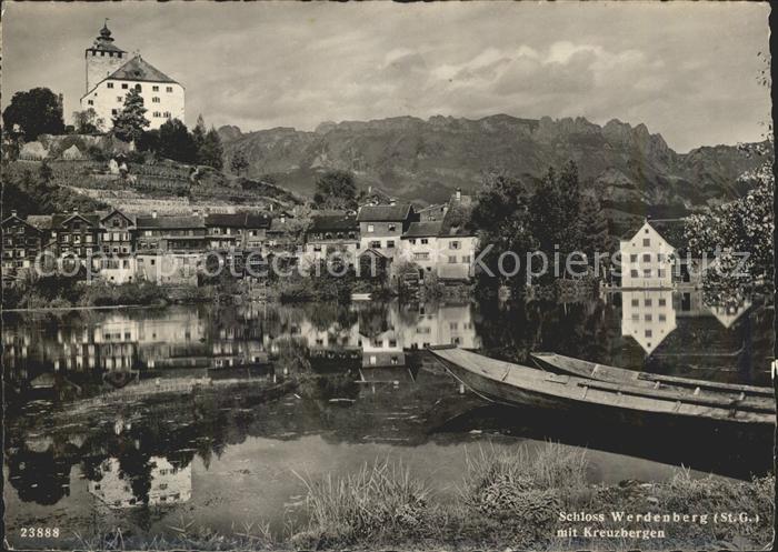 Werdenberg Schloss mit Kreuzbergen