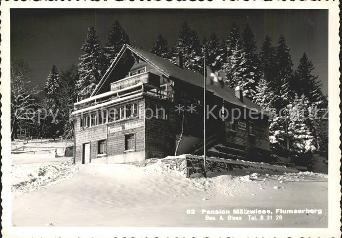 Flumserberg Bergheim Pension Maetzwiese