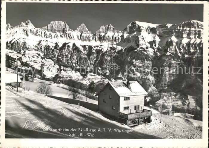 Flums Sportheim der Ski-Riege A.T.V. Wipkingen