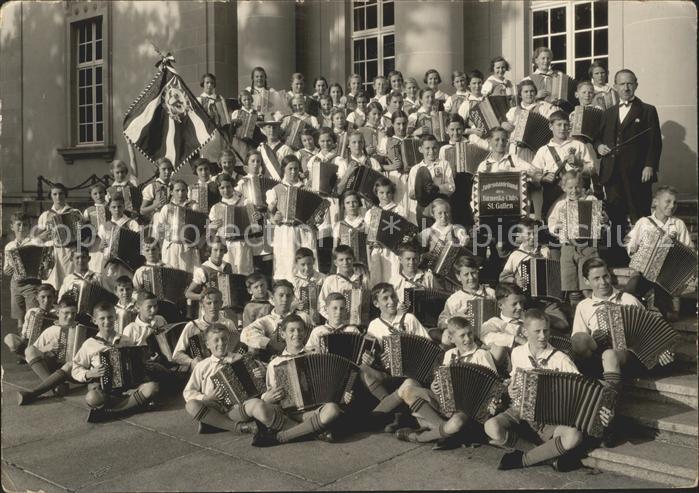 St Gallen SG Akordeonkapelle Gruppenfoto