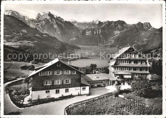 Amden Walensee SG Kurhaus Bergruh Walensee Glarneralpen