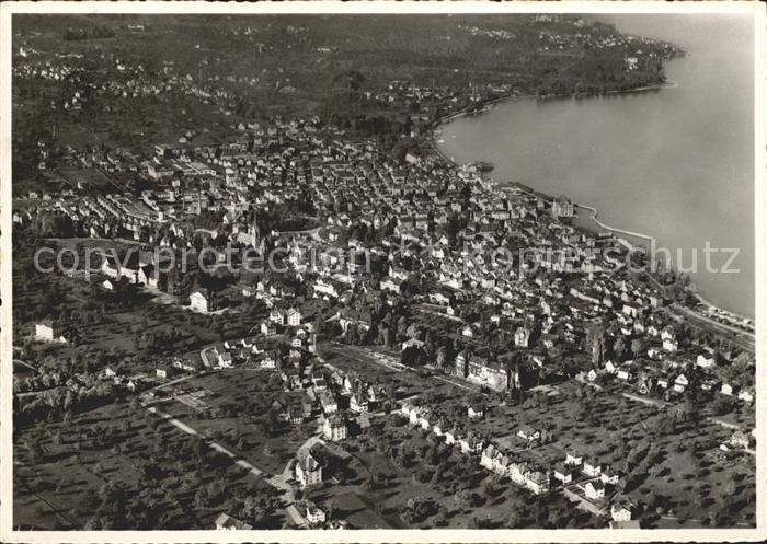 Rorschach Bodensee Fliegeraufnahme Bodensee