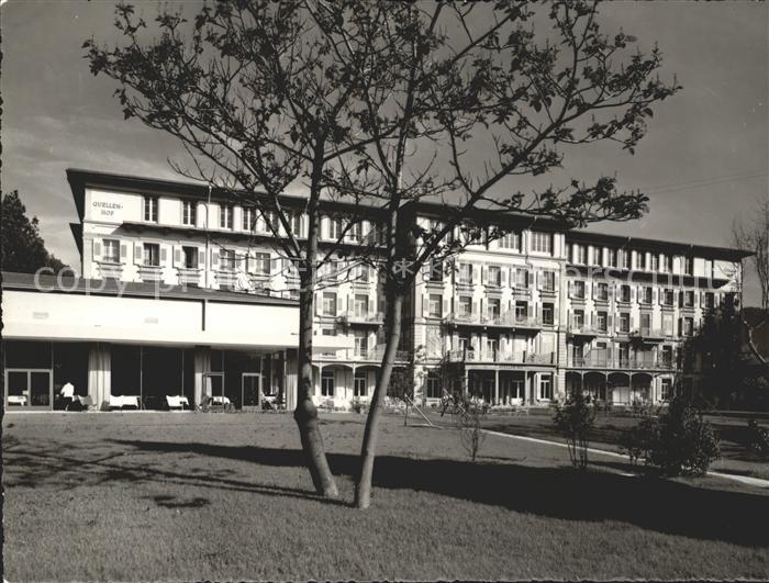 Bad Ragaz Ragatz Grand-Hotel Quellenhof
