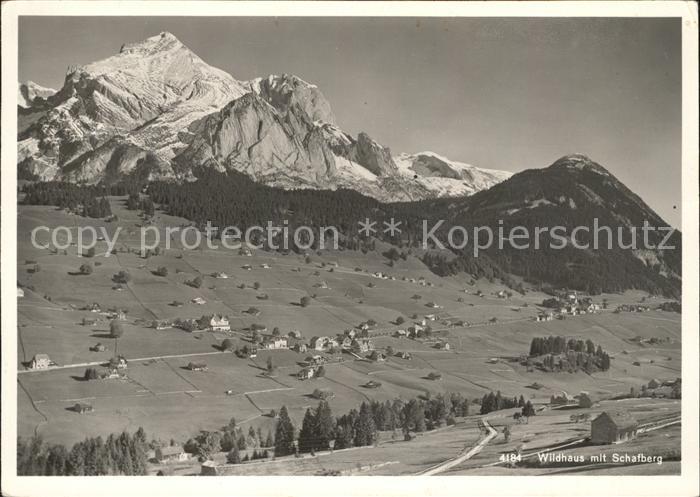 Wildhaus SG mit Schafberg