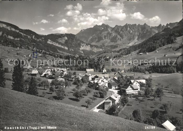Ennetbuehl mit Saentis