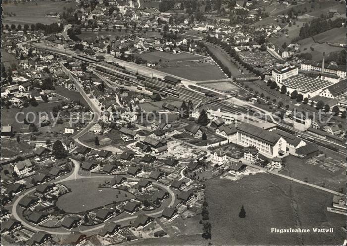 Wattwil Fliegeraufnahme