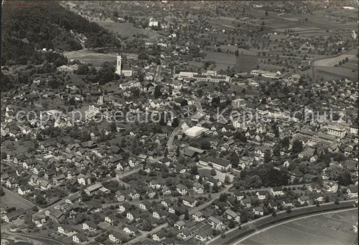 Buchs SG Fliegeraufnahme