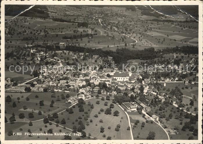 Kirchberg SG Fliegeraufnahme