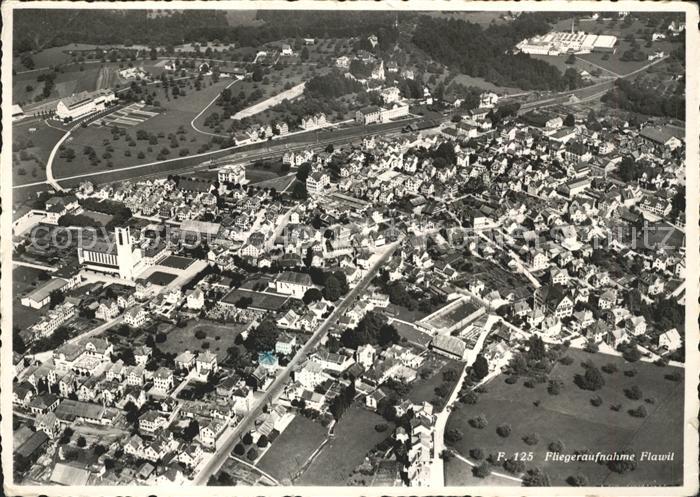 Flawil Fliegeraufnahme