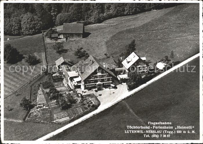 Nesslau Fliegeraufnahme Toechterbund