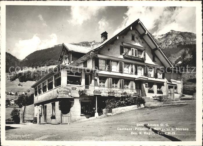 Amden Walensee SG Gasthaus Pension