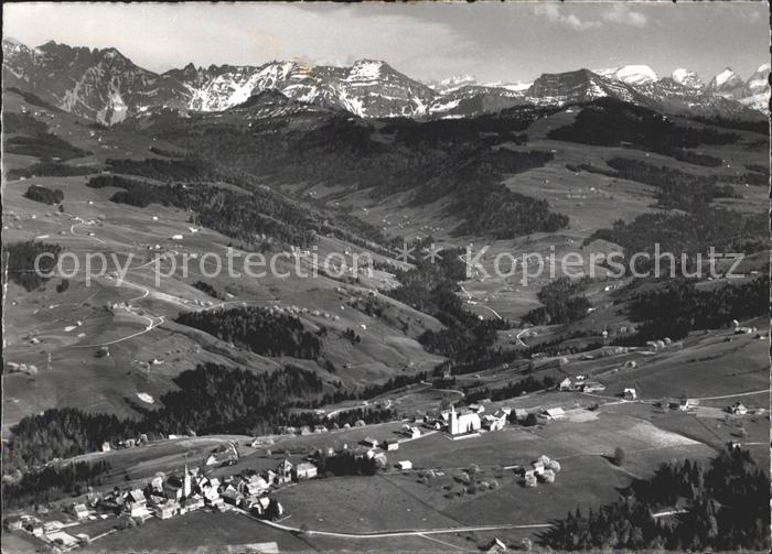 Hemberg SG Fliegeraufnahme Luftkurort Alpenpanorama