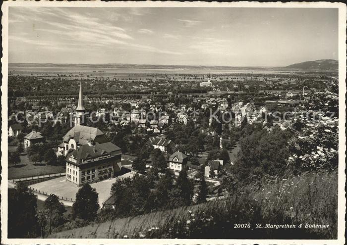 St Margrethen SG Panorama mit Bodensee