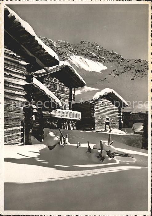 Langwies GR Alpsiedlung