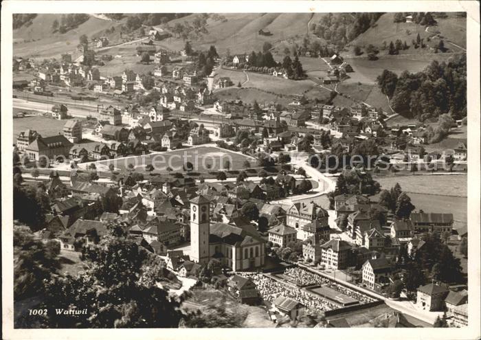 Wattwil Fliegeraufnahme