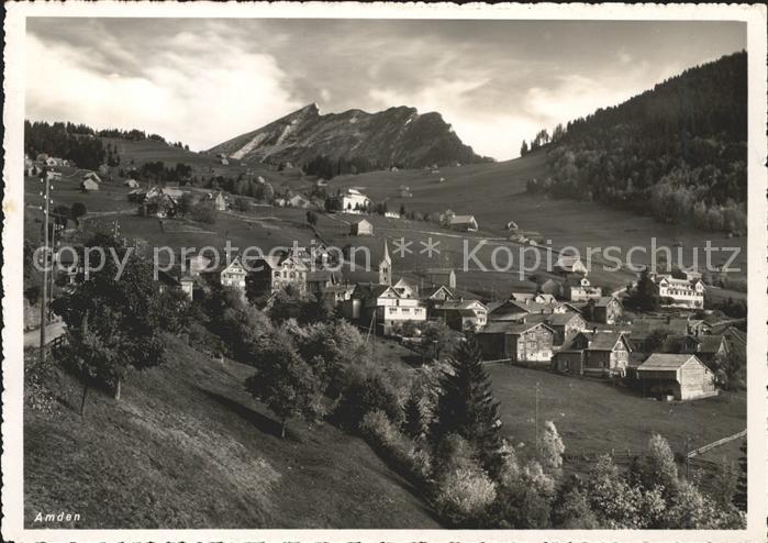 Amden Walensee SG Ortsansicht