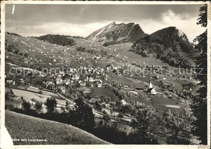 Amden Walensee SG mit Leistkamm