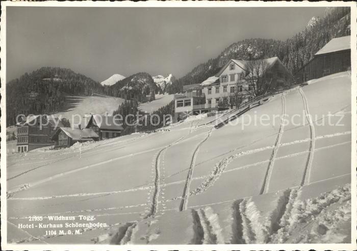 Wildhaus SG Hotel Kurhaus Schoenenboden