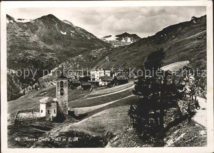 Cresta Avers Teilansicht