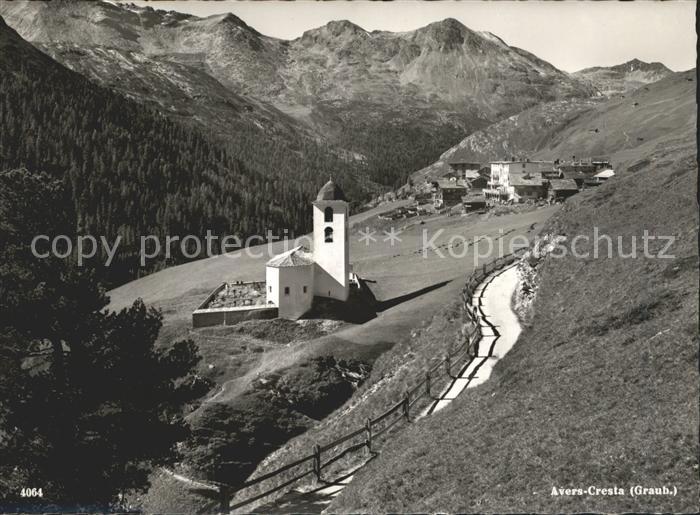Cresta Avers Kirche