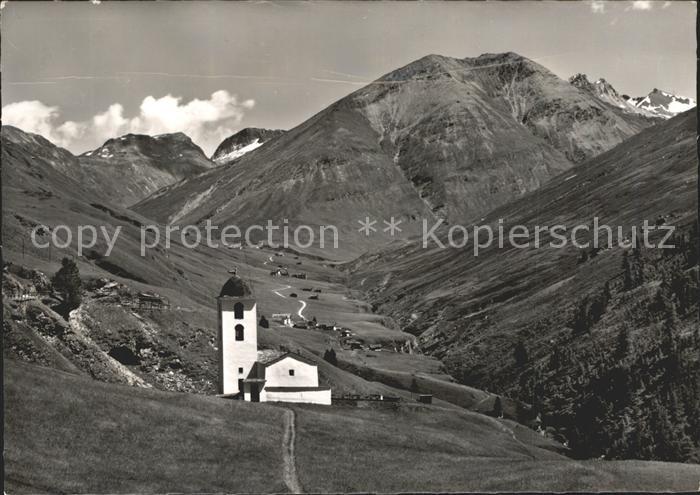 Cresta Avers Hochtal Kirche