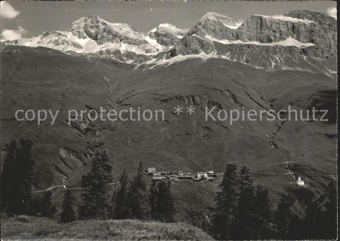 Cresta Avers mit Weissberg