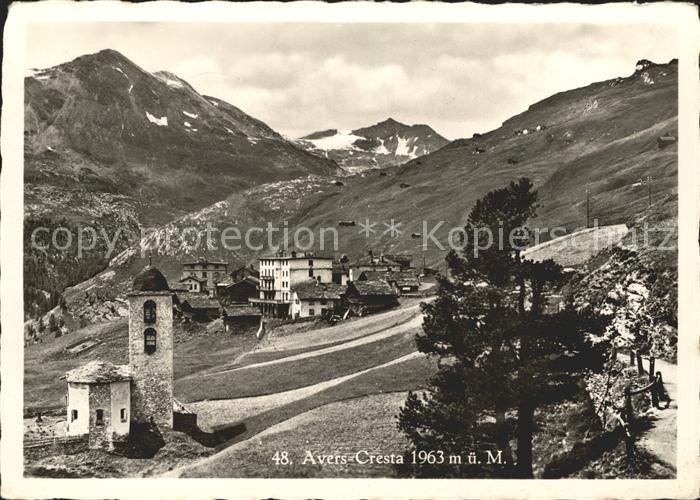 Cresta Avers Hotel und Kirchlein