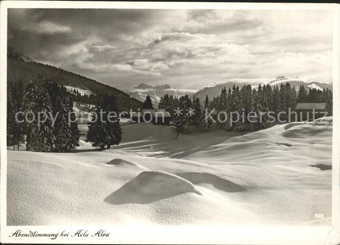 Valbella Ferienhaus Acla Alva