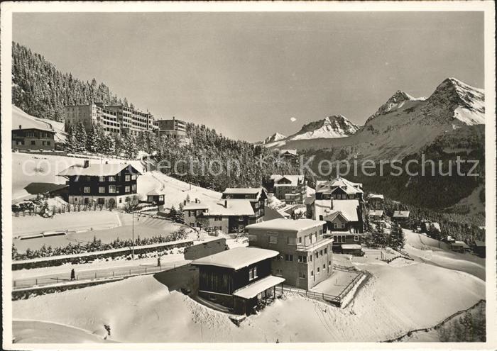 Arosa GR Grand Hotel Tschuggen mit Fuchshoerner