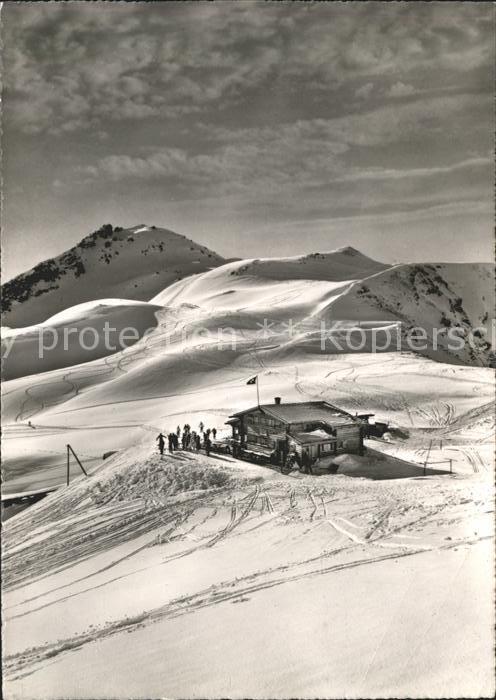 Arosa GR Weisshornsattel Huette des SCA