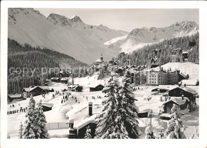 Arosa GR Teilansicht