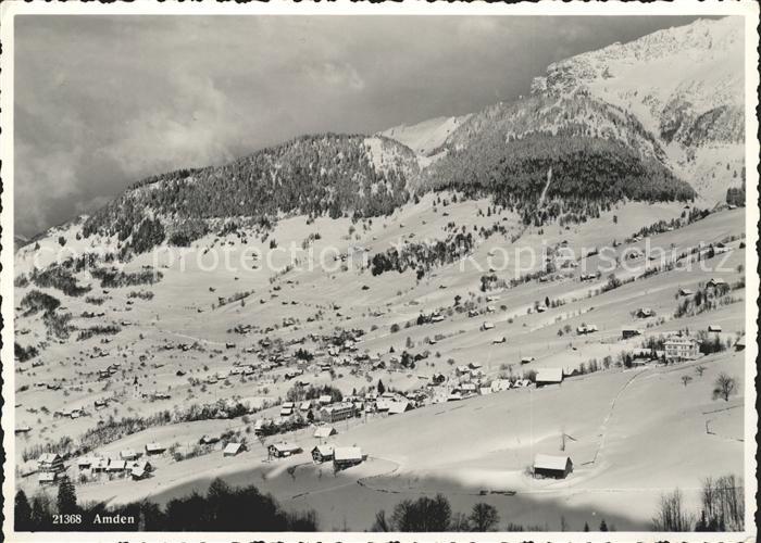 Amden Walensee SG Totalansicht