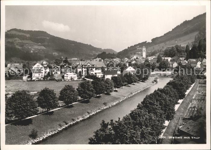 Wattwil mit Thur