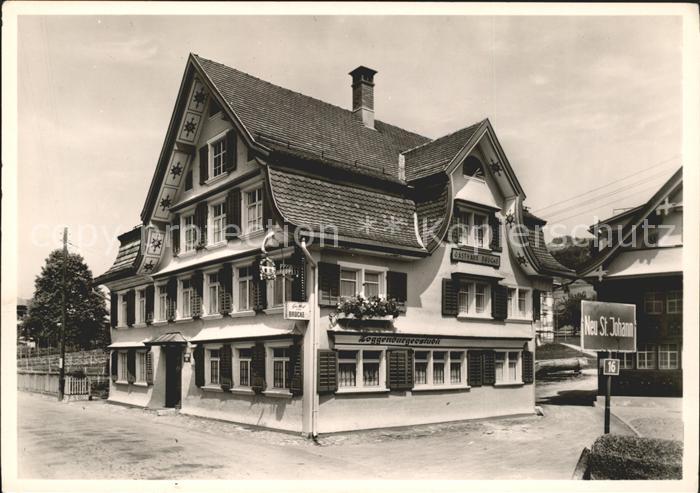 Neu St Johann Gasthaus zur Bruecke