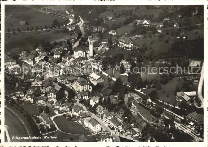 Wattwil Fliegeraufnahme