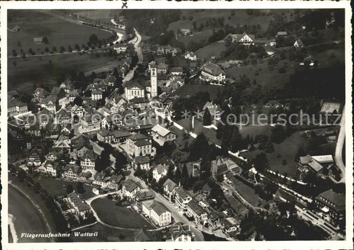 Wattwil Fliegeraufnahme